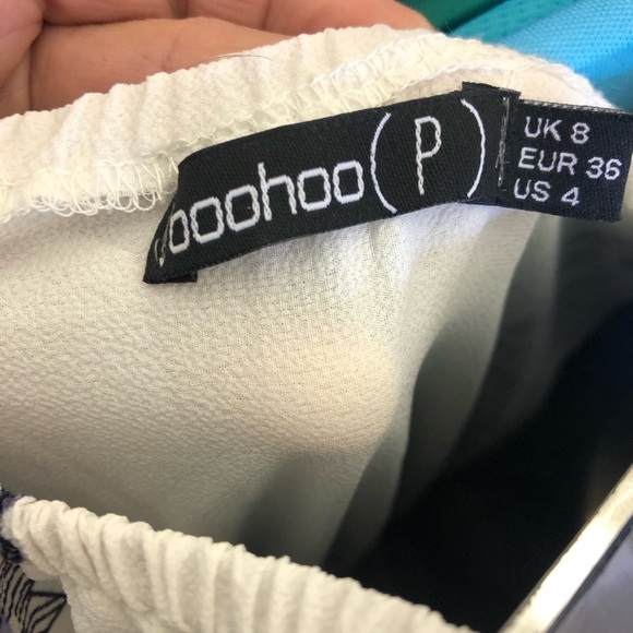 BOOHOO MAXI THREE QUARTERS SLEEVES ELASTIC WAIST ROUND NECK ELASTIC NECK LINE 4 - Picture 8 of 10